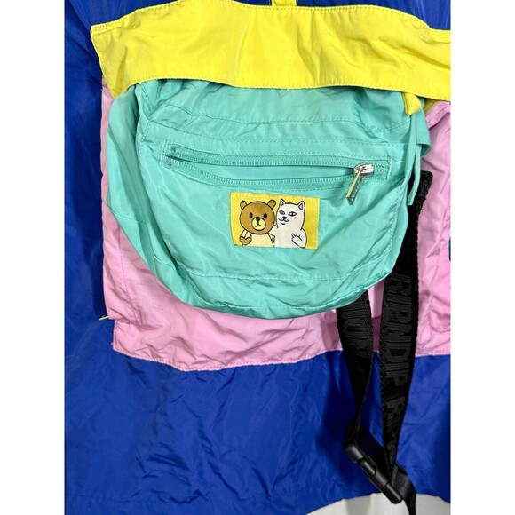 Ripndip Teddy Fresh X Packable Anorak Jacket Windbreaker Size S Light Zip Men's - Picture 7 of 16